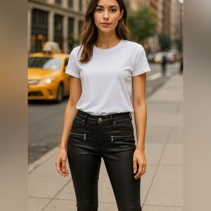 LOFT Modern Skinny Black Jeans NWT